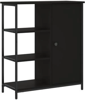 vidaXL Sideboard Schwarz 70x30x80 cm Holzwerkstoff (835489)