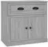 vidaXL Sideboard Grau Sonoma 70x35,5x67,5 cm Holzwerkstoff (816430)
