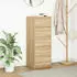 vidaXL Sideboard mit Schubladen Sonoma-Eiche 37,5x35x99 cm (861762)