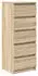 vidaXL Sideboard mit Schubladen Sonoma-Eiche 37,5x35x99 cm (861762)