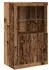 vidaXL Beistellschrank Altholz 60,5 x 37 x 100 cm Holzwerkstoff (863015)