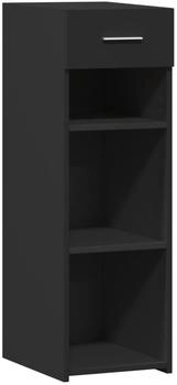 vidaXL Sideboard Schwarz 30x42,5x93 cm Holzwerkstoff (846307)