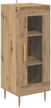 vidaXL Sideboard Eiche handwerklich 34 x 34,5 x 90 cm Holzwerkstoff (881589)
