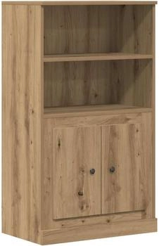 vidaXL Highboard Artisan-Eiche 60x35,5x103,5 cm Holzwerkstoff (857148)