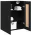 vidaXL Wandmontierter Schrank Schwarze Eiche 69.5 x 34 x 90 cm (862950)