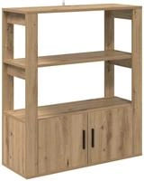 vidaXL Sideboard Artisan-Eiche 30 x 80 x 90 cm Holzwerkstoff