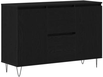 vidaXL Sideboard Schwarze Eiche 101,5 x 35 x 70 cm Holzwerkstoff (862934)