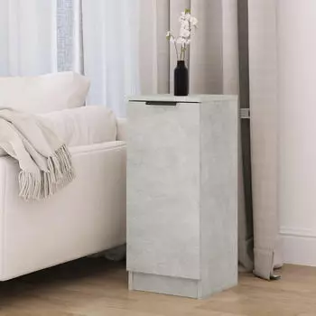 vidaXL Sideboard Betongrau 30x30x70 cm Holzwerkstoff (811141)