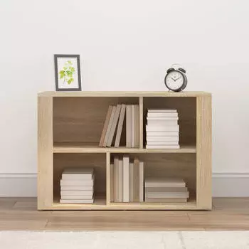 vidaXL Sideboard Sonoma-Eiche 80x30x54 cm Holzwerkstoff (819479)