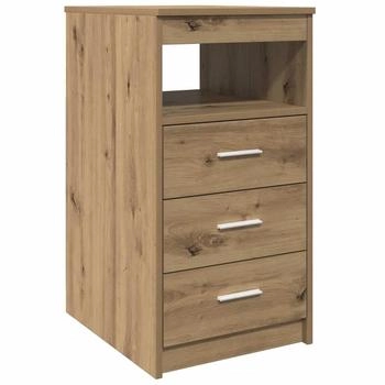 vidaXL Schubladenschrank Artisan-Eiche 40x50x76 cm Holzwerkstoff (856005)