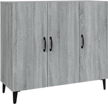vidaXL Sideboard Grau Sonoma 90x34x80 cm Holzwerkstoff (817463)
