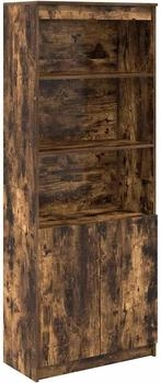 vidaXL Highboard Räuchereiche 70x35x180 cm Holzwerkstoff (3328475)