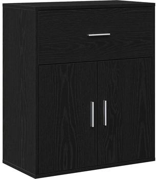 vidaXL Sideboard Schwarze Eiche 60 x 31 x 70 cm Holzwerkstoff (871397)