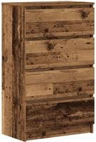 vidaXL Sideboard Altholz-Optik 60x35x98,5 cm Holzwerkstoff
