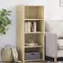 vidaXL Highboard Sonoma-Eiche 50x41x124 cm Holzwerkstoff (846399)
