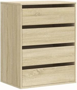 vidaXL Sonoma-Eiche 60x41x76 cm Holzwerkstoff (852872)