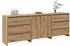 vidaXL 3-tlg. Sideboard Artisan-Eiche Holzwerkstoff (3329180)