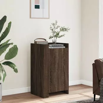 vidaXL Sideboard Braun Eichen-Optik 45x35x75 cm Holzwerkstoff (848401)