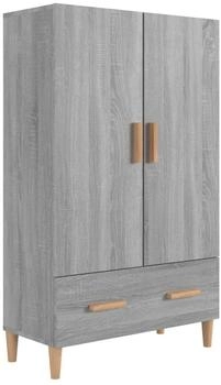 vidaXL Highboard Grau Sonoma 70x31x115 cm Holzwerkstoff (817472)