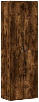 vidaXL Highboard Räuchereiche 60x35x180 cm Holzwerkstoff (3276669)