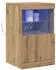 vidaXL Sideboard Eiche handwerklich 41 x 37 x 67 cm Holzwerkstoff (863037)