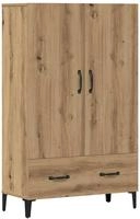vidaXL Highboard Artisan-Eiche 70x31x115 cm Holzwerkstoff
