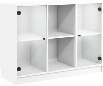 vidaXL Sideboard Weiß 102x37x75,5 cm Holzwerkstoff (3295871)