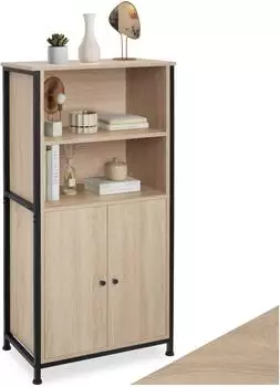 TecTake Doncaster Industrial Style Hell Eiche Sonoma (404753)