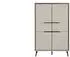 Livetastic Finori sand / schwarz ca. 90 x 140 x 38 cm (4251182718276_122d)