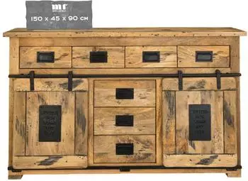 Mr. Deko Design- aus Mangoholz 150 x 45 x 90 cm (BL61001)