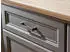 HOM'IN Innostyle Jasmin Anrichte in graphit und Artisan Eiche 171 x 102 (1L G9 GH 21)