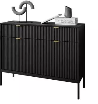 Lookway CORTADO KSZ104 mit Schubladen 104 cm Schwarz (800001221744)