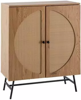 Finebuy Kommode in Eiche Dekor 80 cm