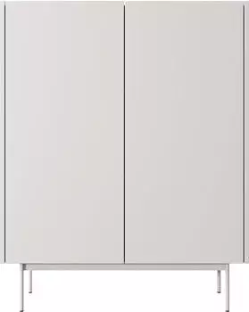 Feldmann-Wohnen Color (Color 1 St. ) 97 x 37 x 122 cm Kaschmir Eiche Linea grifflos (136592640)
