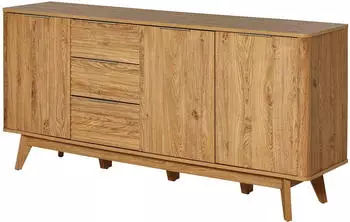 Jahnke Wave SB 170 Sideboard Montana Eiche, 169,5cm, 3 Schubladen + 3 T&uuml;ren (39216918-0)