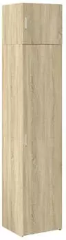 vidaXL Schmales Sideboard Sonoma-Eiche 45x42,5x225cm Holzwerkstoff