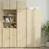 vidaXL Schmales Sideboard Sonoma-Eiche 45x42,5x225cm Holzwerkstoff