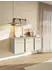 Selsey Evo Sideboard 3-türig hängend mit 3 Schubladen, 154cm, Beige (Evo)