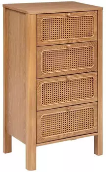 Atmosphera Tiria Chiffonier Eschenholzfurnier 4 Schubladen 55x38cm (3560232687310)