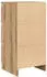 vidaXL Sideboard 3 Schubladen Artisan Eiche Holzwerkstoff 37,5x35x76cm