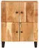 vidaXL Sideboard 4 Türen Akazienholz Massiv 60x33x75cm