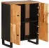 vidaXL Sideboard 4 Türen Akazienholz Massiv 60x33x75cm