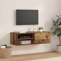 vidaXL Holzschrank Altholz 100,5 x 39 x 30 cm Holzwerkstoff