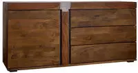 Sideboard Mango 160x45x75 Braun Lackiert Amsterdam 10