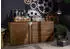 Massivmoebel24 Amsterdam #10 Sideboard Massivholz Mango 160x45x75cm braun lackiert (09-312-877-0010)