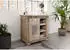 Massivmoebel24 Railway Sideboard Mango Massivholz Whitewash 70x45x70cm (09-312-772-2021)
