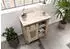 Massivmoebel24 Railway Sideboard Mango Massivholz Whitewash 70x45x70cm (09-312-772-2021)