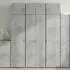 vidaXL Aufbewahrungsschrank Betongrau 70x42,5x225cm Holzwerkstoff (3281332)