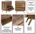 Mendler HWC-L96 Highboard Massivholz Mango 81x65x43cm (103195)