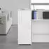 vidaXL Lagerschrank Holzwerkstoff weiß 40x45x103,5cm (859033)